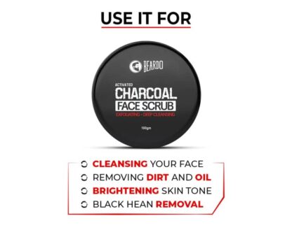 Activated Charcoal Face Scrub