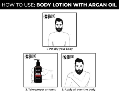 Beardo Body Lotion with Argan Oil