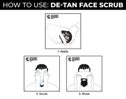 Caffiene De-Tan Face Scrub