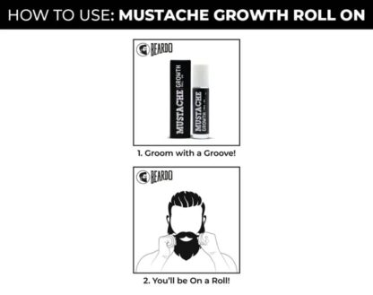 Beardo Mustache Growth Roll On