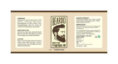 The Black Velvette Beard Oil