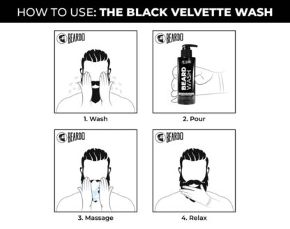 Beardo The Black Velvette Wash