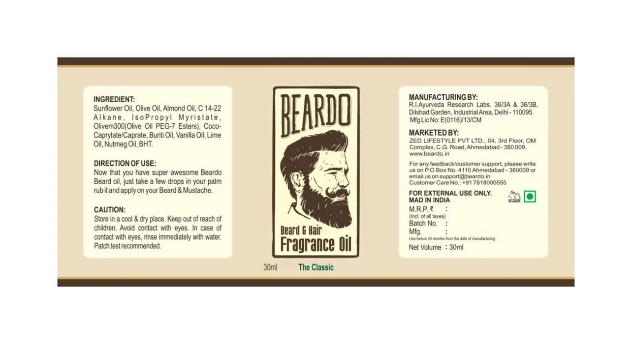 Beardo The Classic Beard Oil 2
